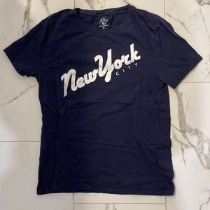 Navy Jcrew new york shirt